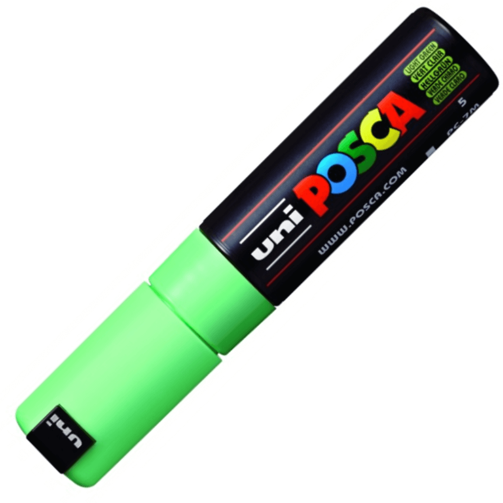 Caneta Posca Uni Ball PC-7M Verde Claro