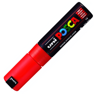 Caneta Posca Uni Ball PC-7M Vermelho