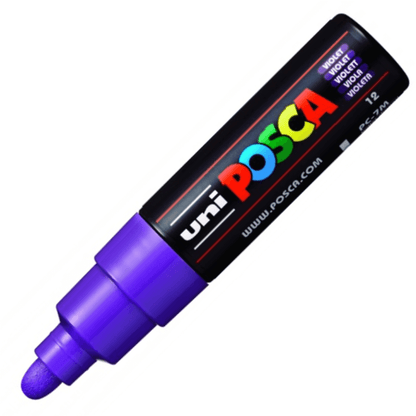 Caneta Posca Uni Ball PC-7M Violeta