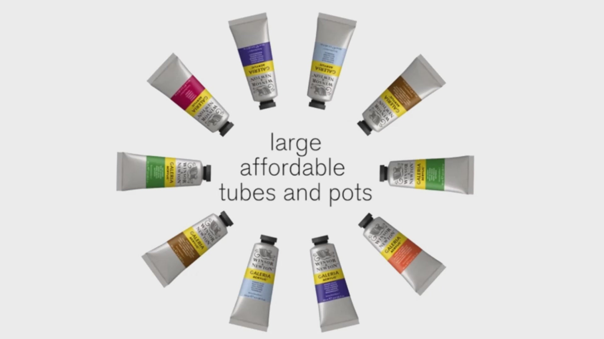 Tinta Acrílica Galeria Winsor Newton