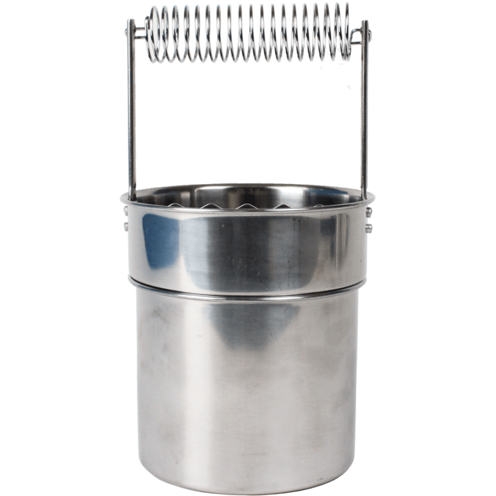 Balde Lava Pincel Keramik Inox 15060