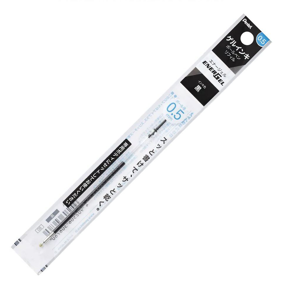 Refil Caneta Gel Pentel Energel 0.5 mm Preta