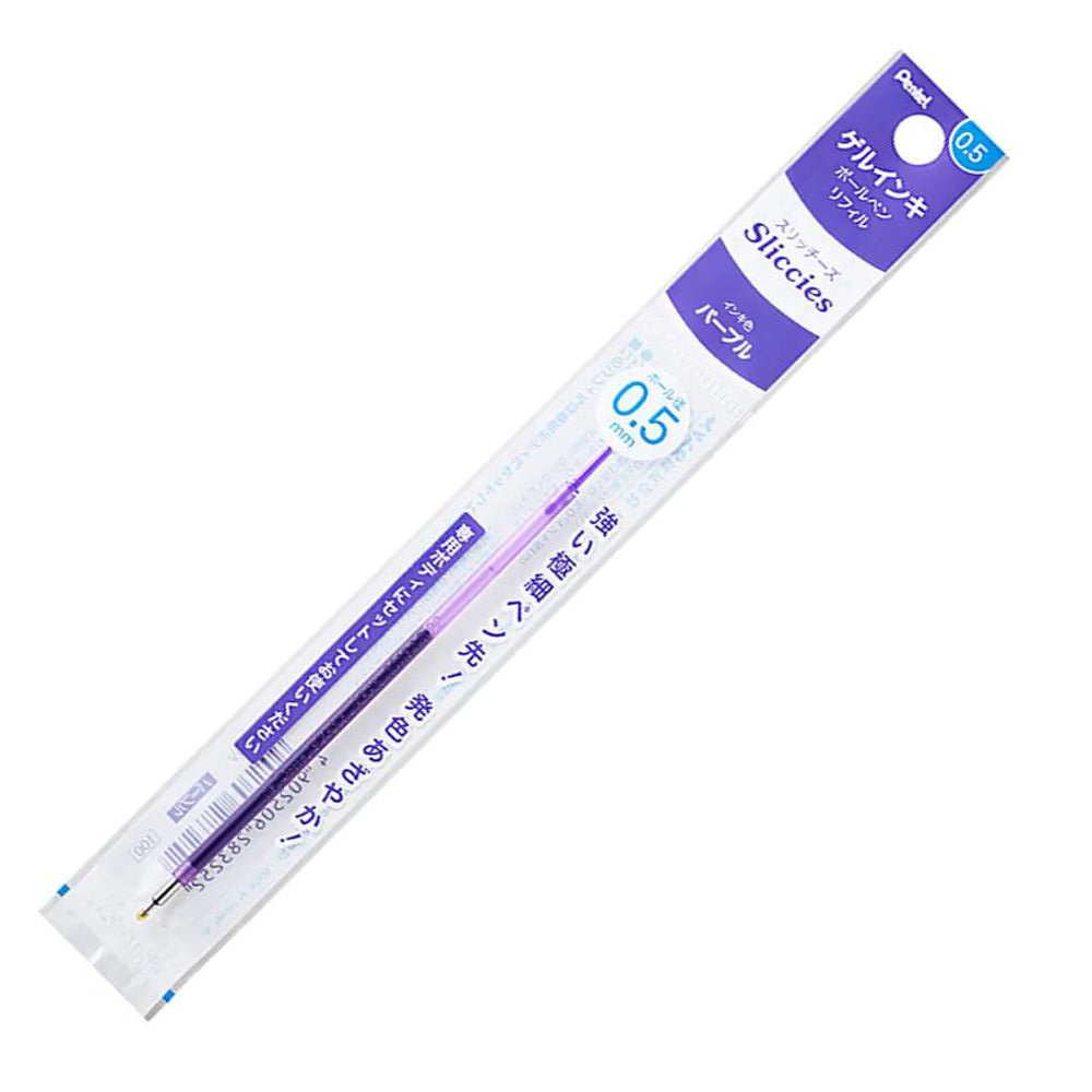 Refil Caneta Gel Pentel Sliccies 0.5 mm Violeta