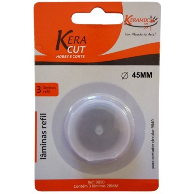 Lâmina Para Estilte Rotativo Circular 45mm Keramik 9851