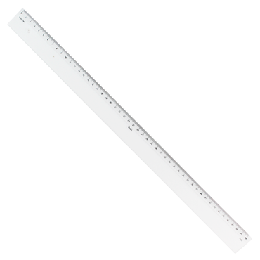 Régua de Acrílico 50cm Trident 7150