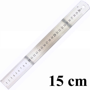 Régua de Aço  15cm
