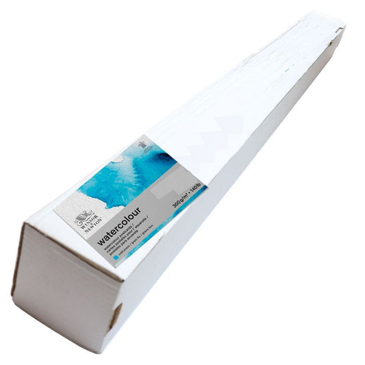 Rolo de Papel Para Aquarela Winsor & Newton GF 300g/m² 1,5x10m