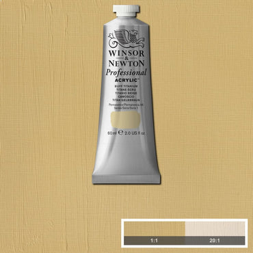 Tinta Acrílica Professional Winsor & Newton 60ml S1 060 Buff Titanium