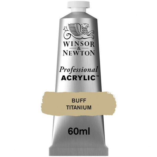 Tinta Acrílica Professional Winsor & Newton 60ml S1 060 Buff Titanium
