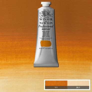 Tinta Acrílica Professional Winsor & Newton 60ml S1 285 Gold Ochre