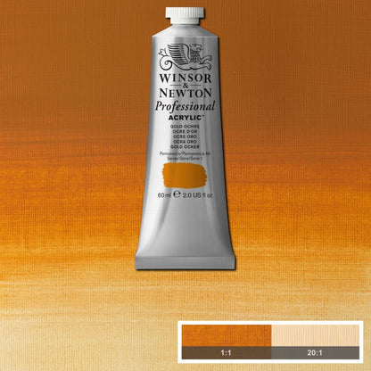 Tinta Acrílica Professional Winsor & Newton 60ml S1 285 Gold Ochre