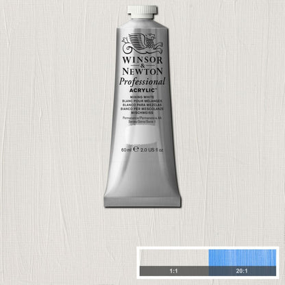 Tinta Acrílica Professional Winsor & Newton 60ml S1 415 Mixing White