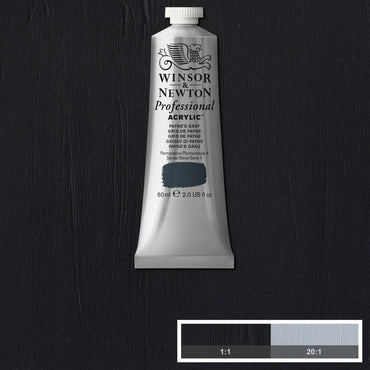 Tinta Acrílica Professional Winsor & Newton 60ml S1 465 Paynes Gray