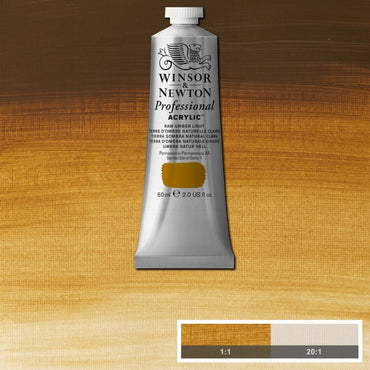 Tinta Acrílica Professional Winsor & Newton 60ml S1 554 Raw Umber