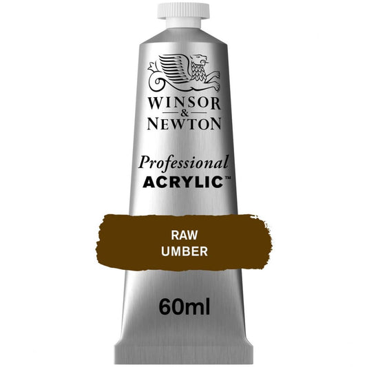 Tinta Acrílica Professional Winsor & Newton 60ml S1 554 Raw Umber