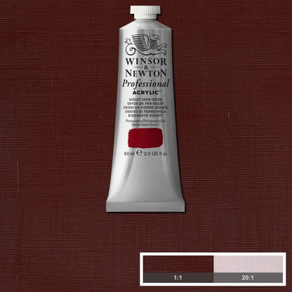 Tinta Acrílica Professional Winsor & Newton 60ml S1 691 Violet Iron Oxide