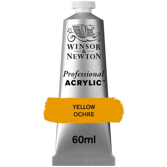 Tinta Acrílica Professional Winsor & Newton 60ml S1 744 Yellow Ochre