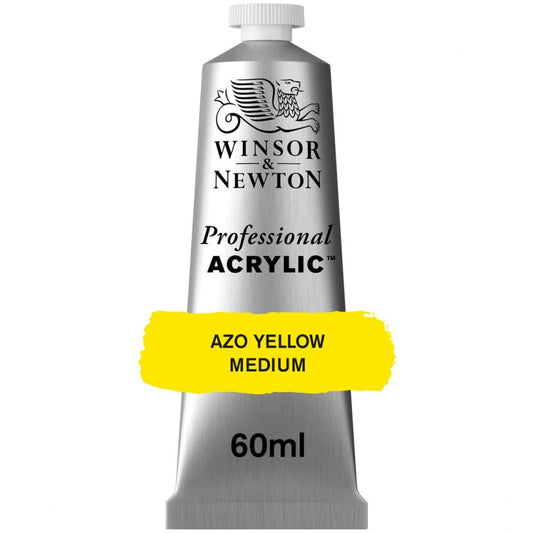 Tinta Acrílica Professional Winsor & Newton 60ml S2 019 Azo Yellow Medium