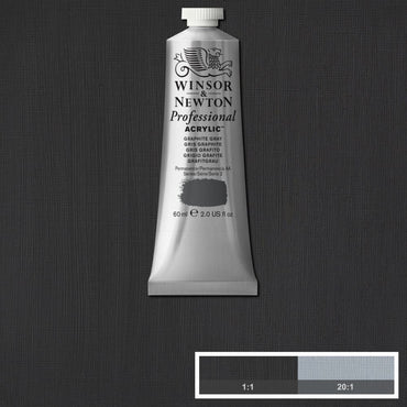 Tinta Acrílica Professional Winsor & Newton 60ml S2 292 Graphite Grey