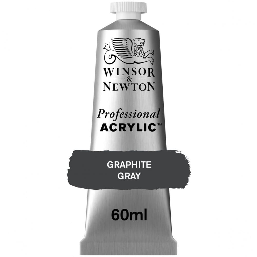 Tinta Acrílica Professional Winsor & Newton 60ml S2 292 Graphite GreyTinta Acrílica Professional Winsor & Newton 60ml S2 292 Graphite Grey