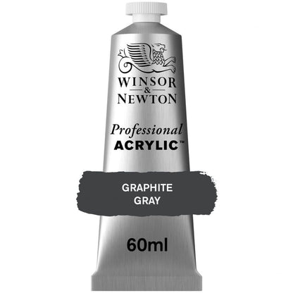 Tinta Acrílica Professional Winsor & Newton 60ml S2 292 Graphite GreyTinta Acrílica Professional Winsor & Newton 60ml S2 292 Graphite Grey