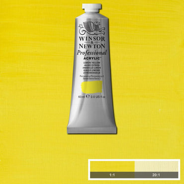 Tinta Acrílica Professional Winsor & Newton 60ml S2 346 Lemon Yellow