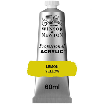Tinta Acrílica Professional Winsor & Newton 60ml S2 346 Lemon Yellow