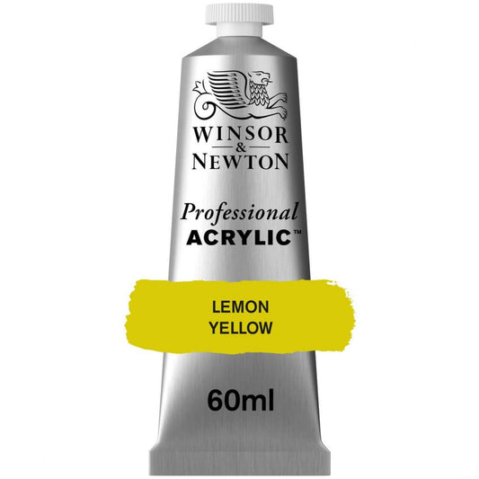 Tinta Acrílica Professional Winsor & Newton 60ml S2 346 Lemon Yellow