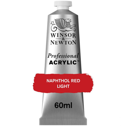 Tinta Acrílica Professional Winsor & Newton 60ml S2 421 Naphthol Red Light 