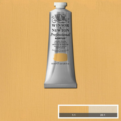 Tinta Acrílica Professional Winsor & Newton 60ml S2 422 Naples Yellow