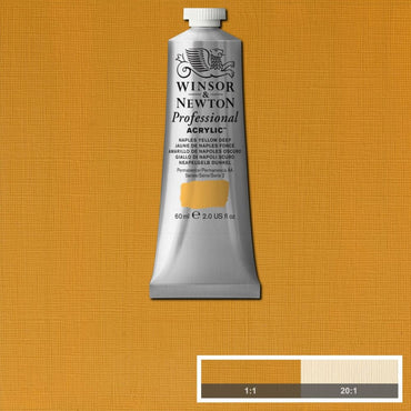 Tinta Acrílica Professional Winsor & Newton 60ml S2 425 Naples Yellow Deep