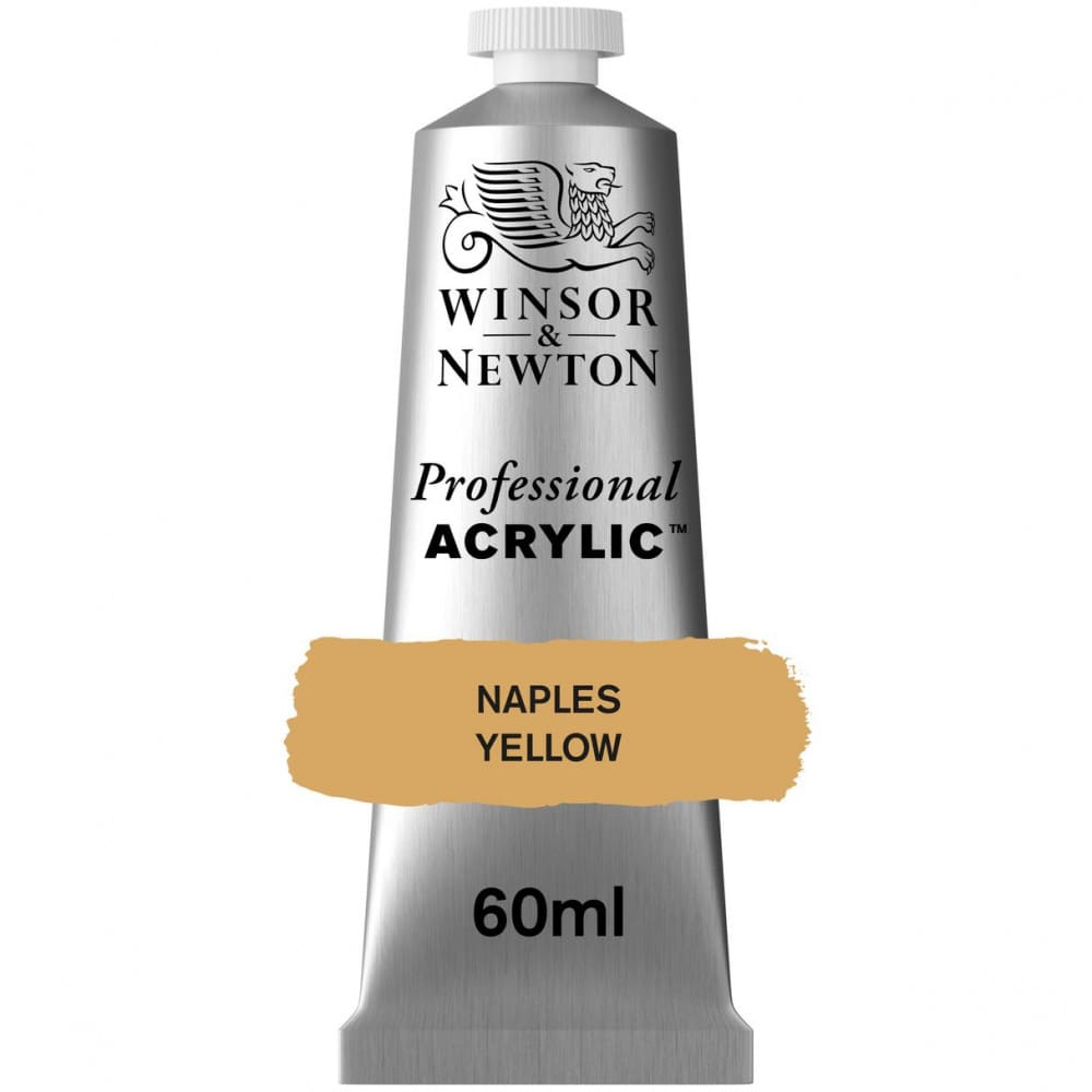 Tinta Acrílica Professional Winsor & Newton 60ml S2 422 Naples Yellow