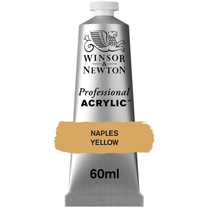 Tinta Acrílica Professional Winsor & Newton 60ml S2 422 Naples Yellow