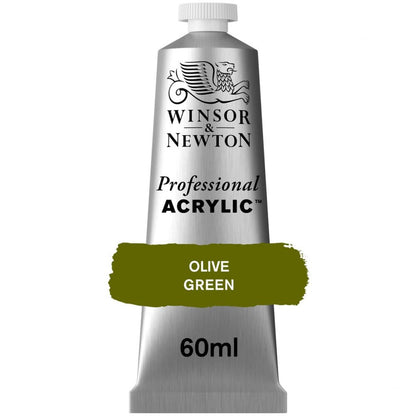 Tinta Acrílica Professional Winsor & Newton 60ml S2 447 Olive Green