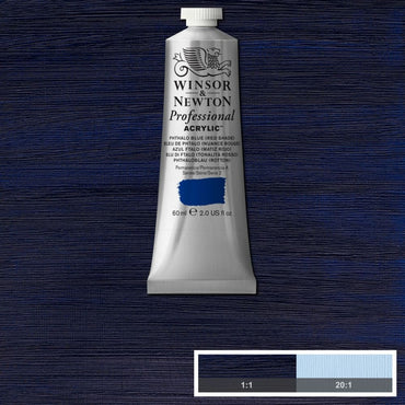 Tinta Acrílica Professional Winsor & Newton 60ml S2 514 Phthalo Blue (Red Shade)