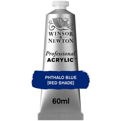 Tinta Acrílica Professional Winsor & Newton 60ml S2 514 Phthalo Blue (Red Shade)