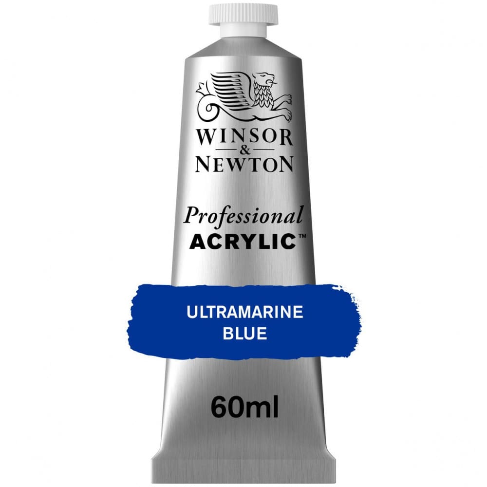 Tinta Acrílica Professional Winsor & Newton 60ml S2 664 Ultramarine Blue