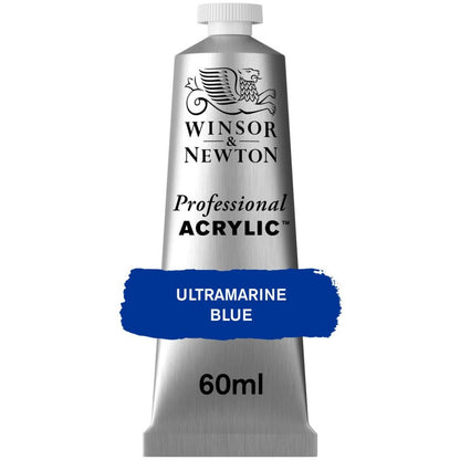 Tinta Acrílica Professional Winsor & Newton 60ml S2 664 Ultramarine Blue