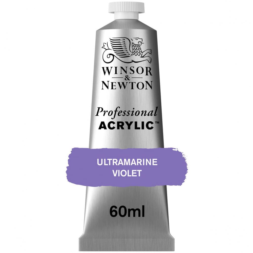 Tinta Acrílica Professional Winsor & Newton 60ml S2 672 Ultramarine Violet