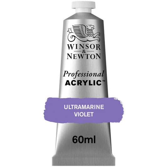 Tinta Acrílica Professional Winsor & Newton 60ml S2 672 Ultramarine Violet