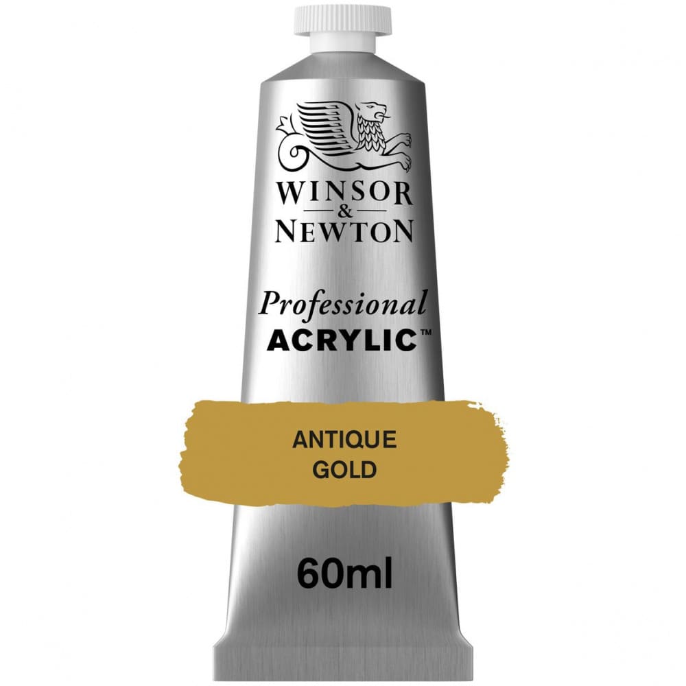 Tinta Acrílica Professional Winsor & Newton 60ml S3 014 Antique Gold