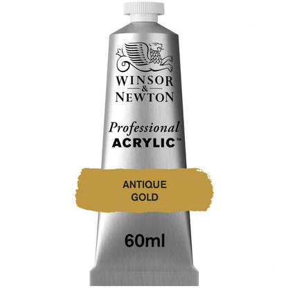 Tinta Acrílica Professional Winsor & Newton 60ml S3 014 Antique Gold