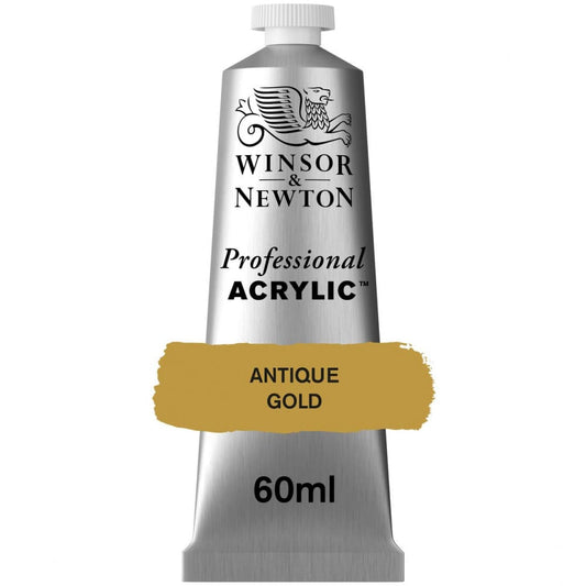 Tinta Acrílica Professional Winsor & Newton 60ml S3 014 Antique Gold