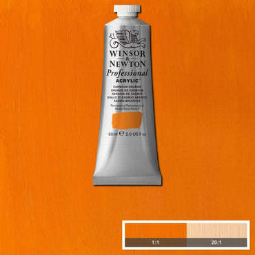 Tinta Acrílica Professional Winsor & Newton 60ml S3 089 Cadmium Orange