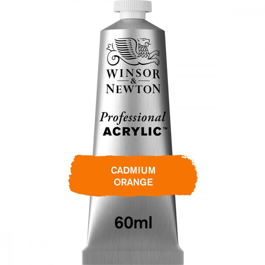 Tinta Acrílica Professional Winsor & Newton 60ml S3 089 Cadmium Orange
