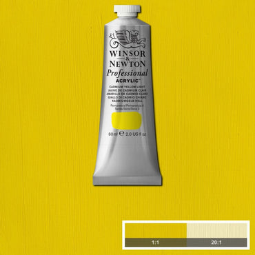 Tinta Acrílica Professional Winsor & Newton 60ml S3 113 Cadmium Yellow Light 