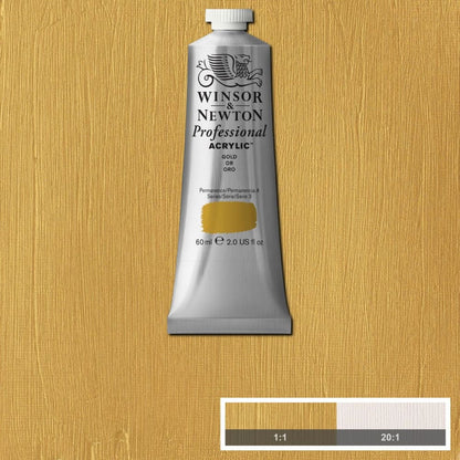 Tinta Acrílica Professional Winsor & Newton 60ml S3 283 Gold