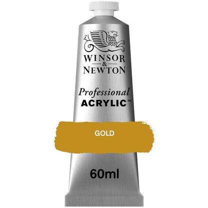 Tinta Acrílica Professional Winsor & Newton 60ml S3 283 Gold