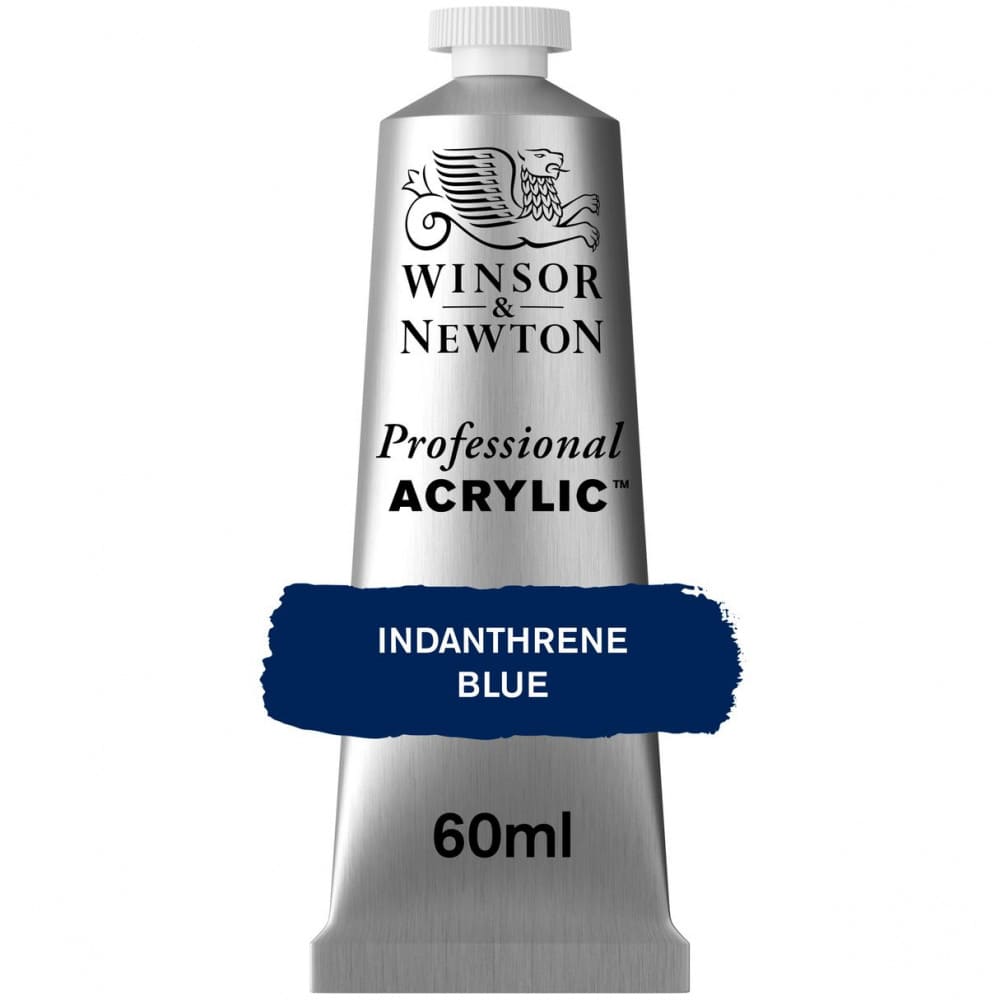 Tinta Acrílica Professional Winsor & Newton 60ml S3 321 Indanthrene Blue