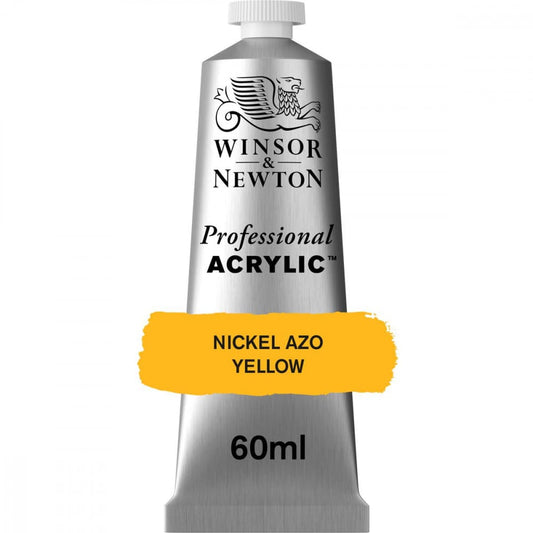 Tinta Acrílica Professional Winsor & Newton 60ml S3 439 Nickel Azo Yellow Row
